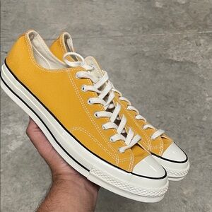 Converse Yellow Canvas Men's Sneakers